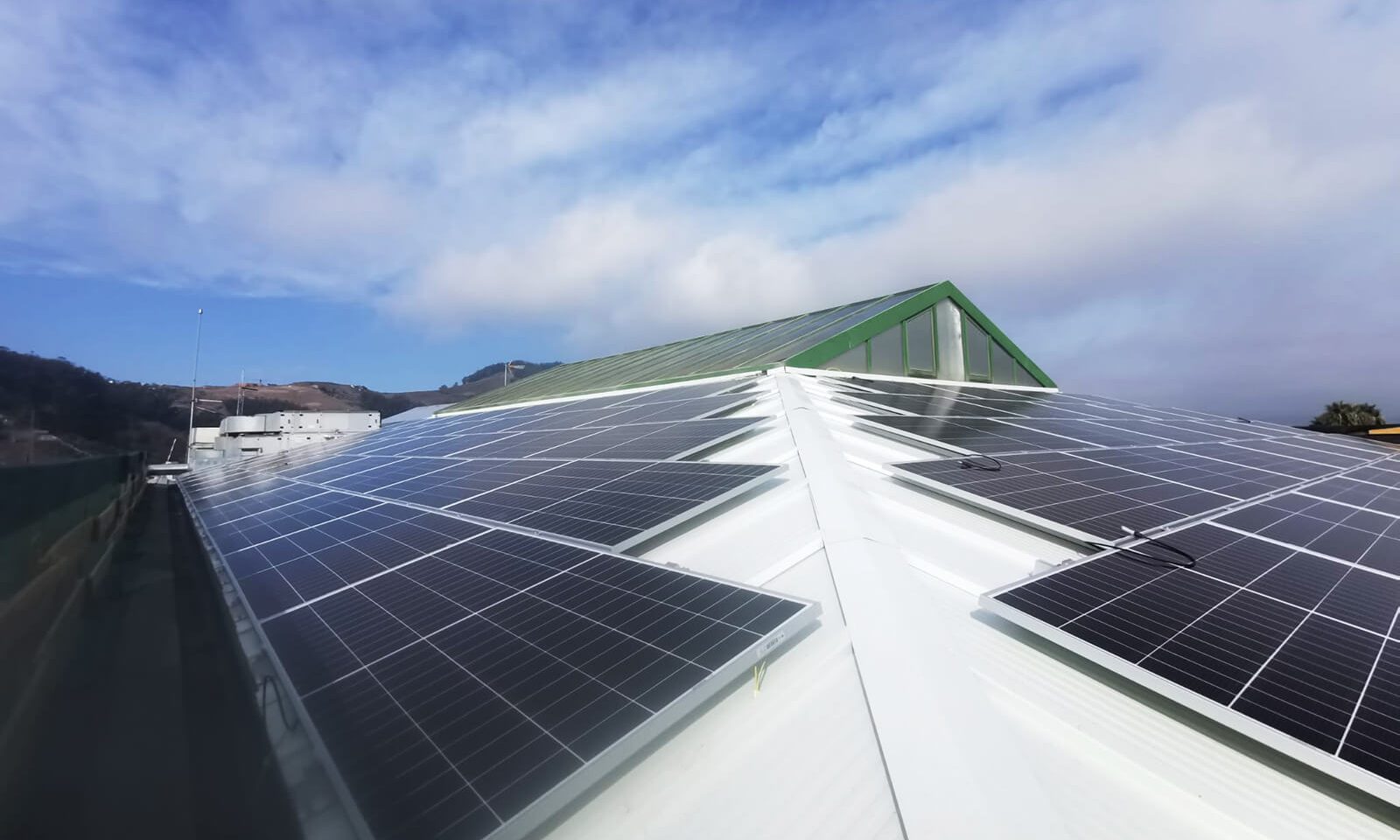Cubierta solar Binter Los Rodeos